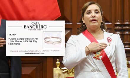Escándalo a la moda: ¡Una tarjeta de pulsera de 13 mil dólares descubierta en la casa de Dina Boluarte!